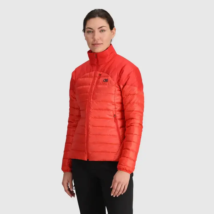 OUTDOOR RESEARCH WOMEN'S HELIUM DOWN JACKET | SUNRISE