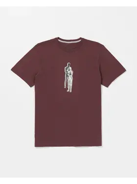 VOLCOM MEN'S HELD S/S TEE | MERLOT