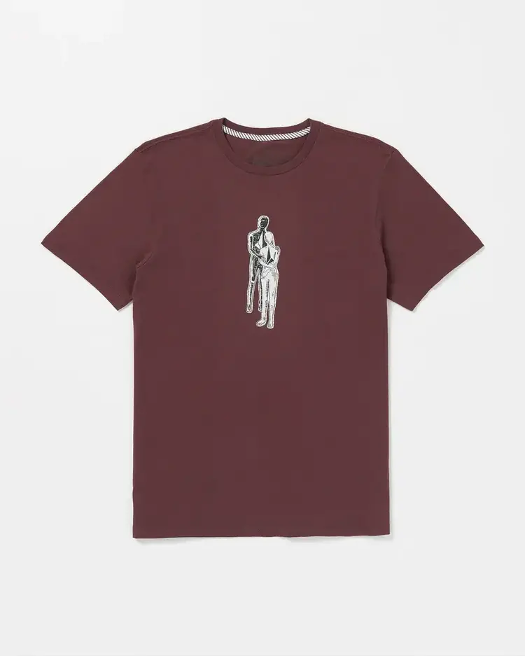 VOLCOM MEN'S HELD S/S TEE | MERLOT