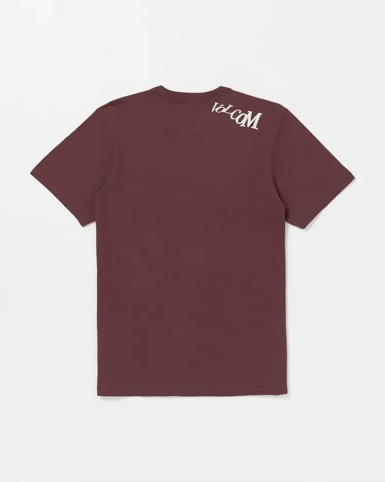 VOLCOM MEN'S HELD S/S TEE | MERLOT