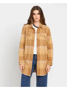 VOLCOM WOMEN'S LADYLAND JACKET | MUSHROOM