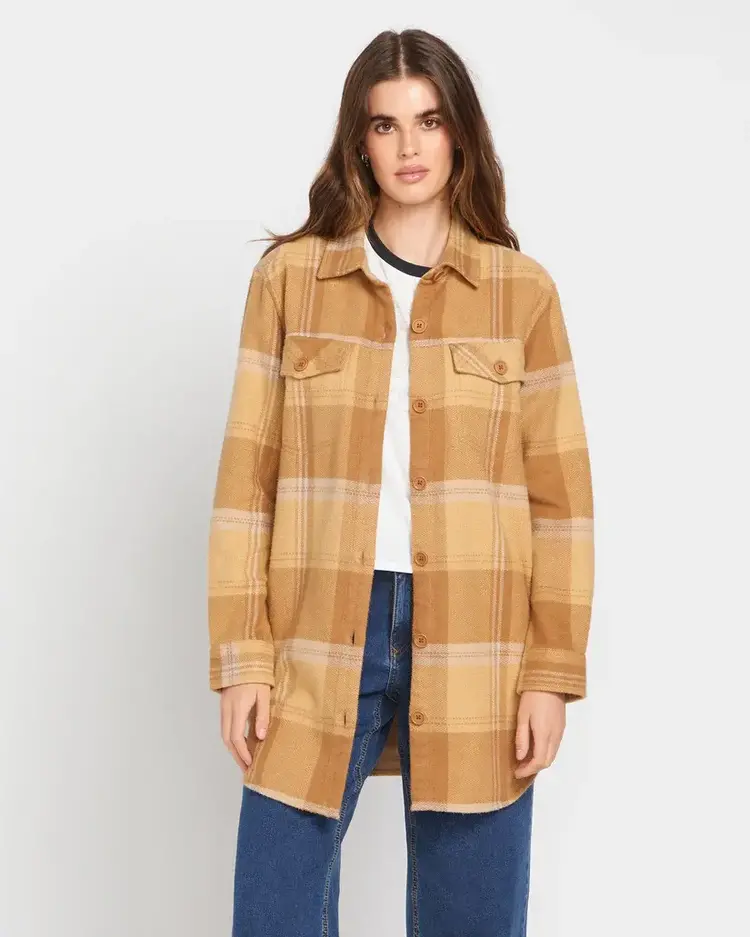 VOLCOM WOMEN'S LADYLAND JACKET | MUSHROOM