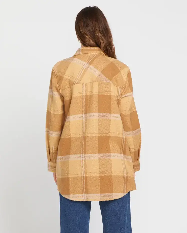 VOLCOM WOMEN'S LADYLAND JACKET | MUSHROOM