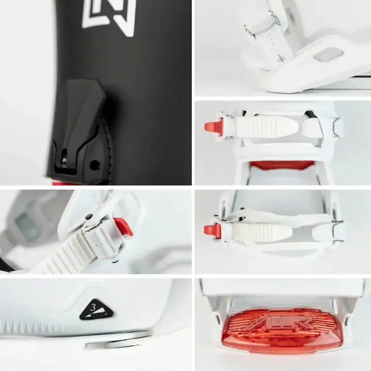 NITRO ONE BINDING 2025 | BLACK/WHITE/RED