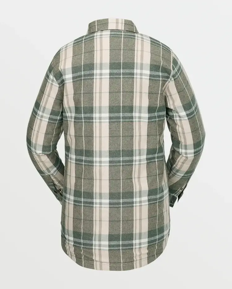 VOLCOM WOMEN'S INS RIDING FLANNEL | SAND