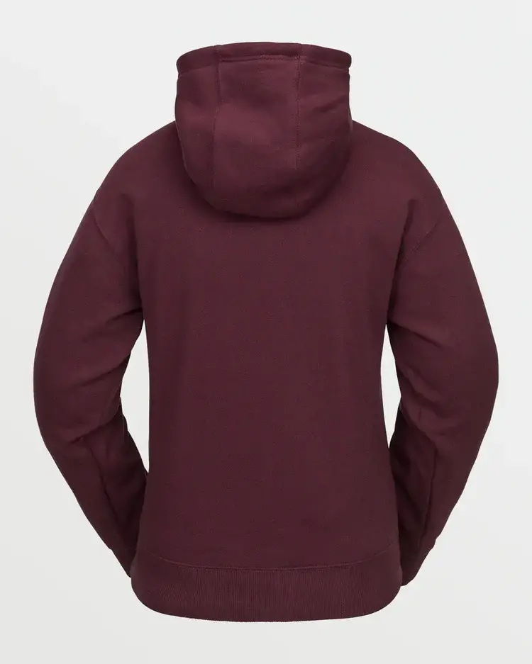 VOLCOM WOMEN'S COSTUS P/O FLEECE | BURGUNDY
