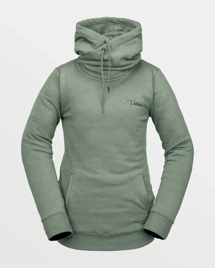 VOLCOM WOMEN'S TOWER P/O FLEECE | LICHEN GREEN