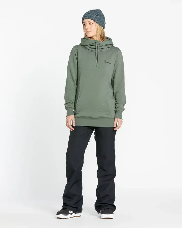 VOLCOM WOMEN'S TOWER P/O FLEECE | LICHEN GREEN