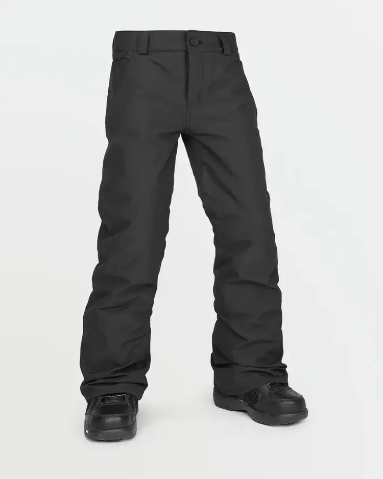VOLCOM KIDS FREAKIN CHINO INS PANTS | BLACK