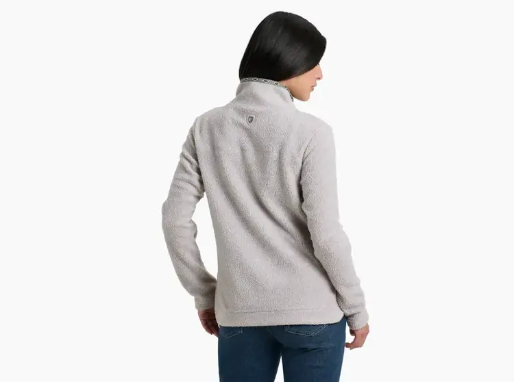 KUHL WOMEN'S HYGGE SNAP PULLOVER | NATURAL