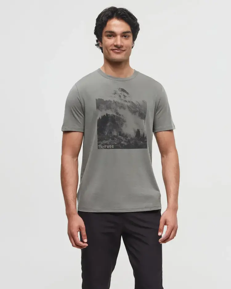 TENTREE MEN'S CLOUD PEAK TEE | MINERAL CLOUD