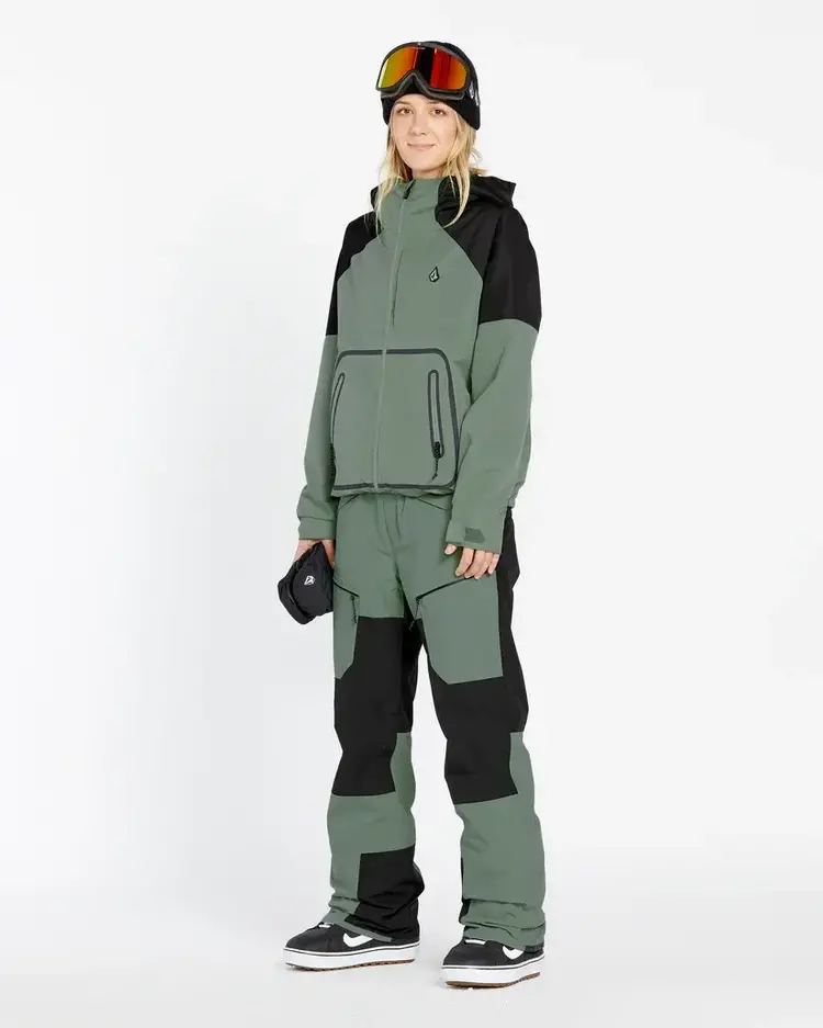 VOLCOM WOMEN'S REVNA 20K SHELL JACKET | LICHEN GREEN