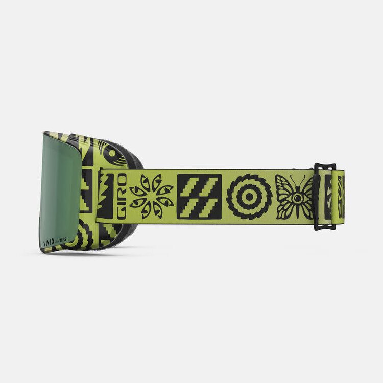 GIRO METHOD GOGGLE | GLOW GREEN SHELTER VIVID EM/INFRA