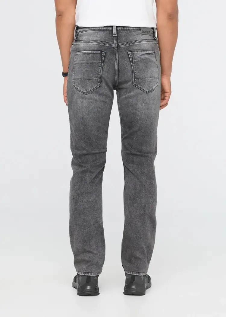 DUER MEN'S TECH FLEECE DENIM STRAIGHT | TUMBLED ONYX