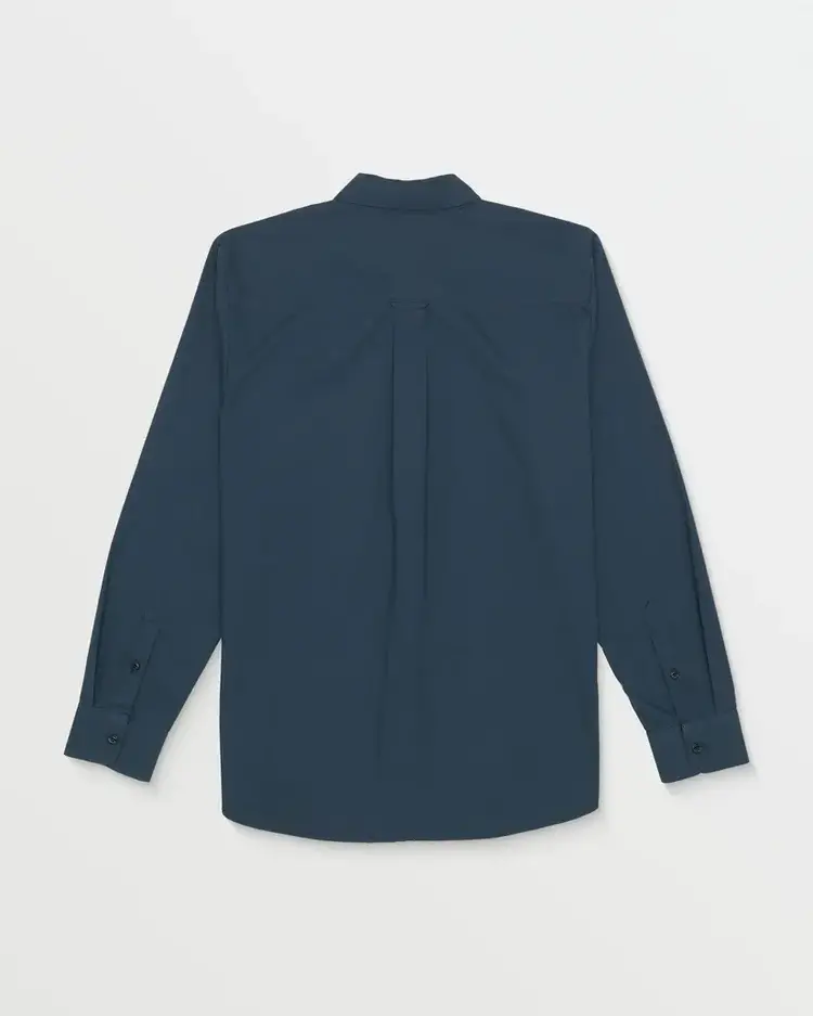 VOLCOM MEN'S DATE KNIGHT L/S SHIRT | NAVY