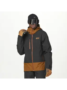 PICTURE ORGANIC MEN'S BROADER 3L JKT | BLACK CHOCOLATE