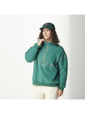 PICTURE ORGANIC WOMEN'S CYLLA 1/4 FLEECE | BAYBERRY