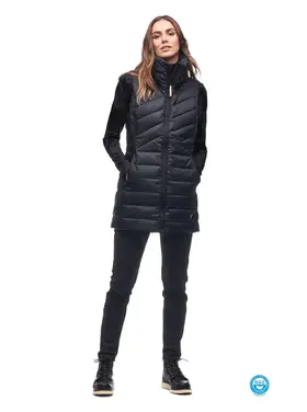 INDYEVA WOMEN'S KAPA VEST | BLACK