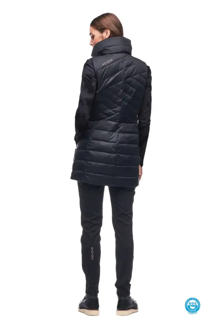 INDYEVA WOMEN'S KAPA VEST | BLACK