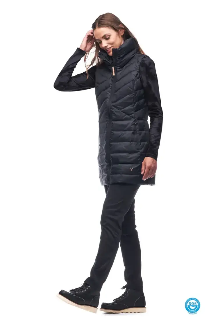 INDYEVA WOMEN'S KAPA VEST | BLACK
