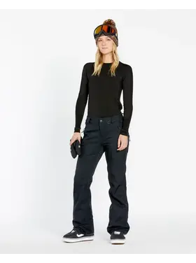 VOLCOM WOMEN'S GENUS STRETCH PANTS | BLACK