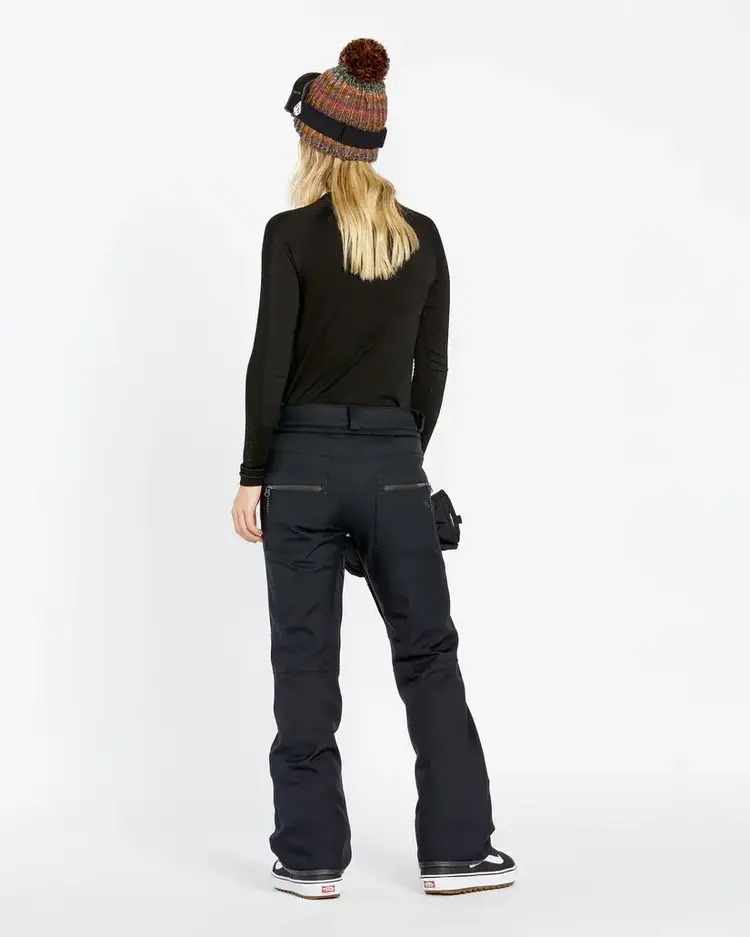 VOLCOM WOMEN'S GENUS STRETCH PANTS | BLACK