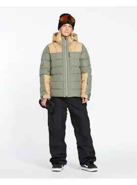 VOLCOM WOMEN'S PUFFLEUP JACKET | LICHEN GREEN