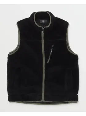 VOLCOM MEN'S HIGHVI FLEECE VEST | BLACK