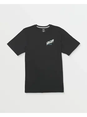 VOLCOM MEN'S MEOW S/S TEE | WASHED BLACK HTHR