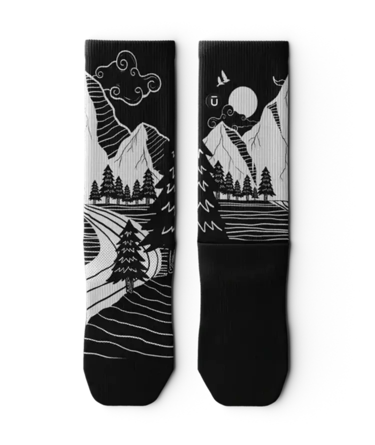 OUTWAY DARK N' LIGHT CREW SOCKS