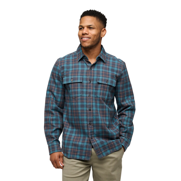 BLACK DIAMOND MEN'S PROJECT TWILL L/S | CHARCOAL/MOAB