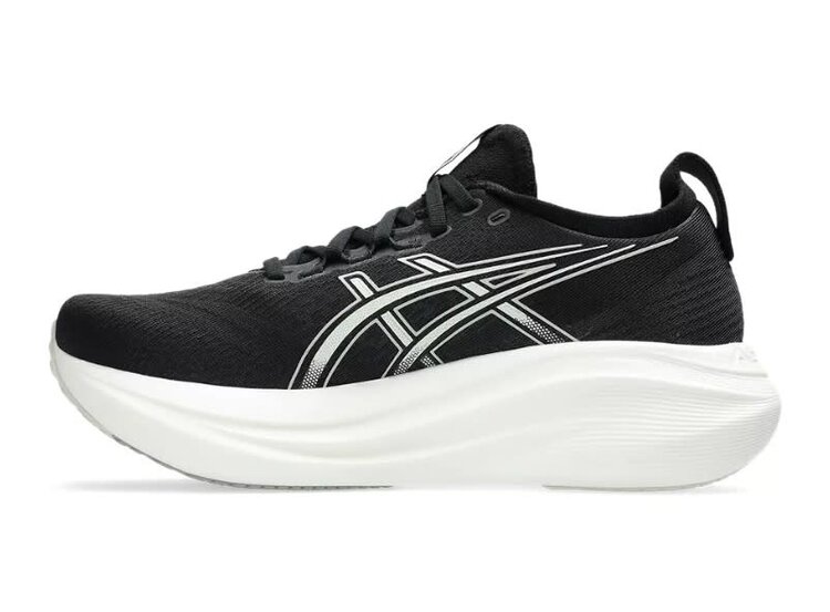 ASICS WOMEN'S GEL-NIMBUS 27 | BLACK/LAKE GREY