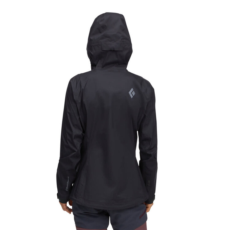 BLACK DIAMOND WOMEN'S FINELINE STRETCH SHELL | BLACK
