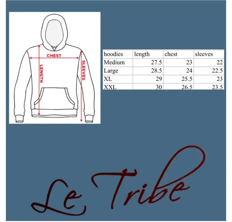 LE TRIBE STREET PULLOVER HOODIE | BURGUNDY