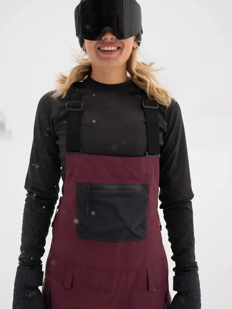 ARMADA WOMEN'S PASCORE 2L BIB | SASSAFRAS/BLACK