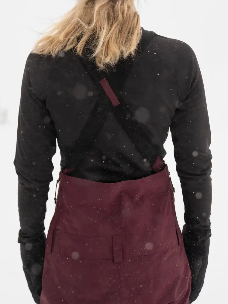 ARMADA WOMEN'S PASCORE 2L BIB | SASSAFRAS/BLACK