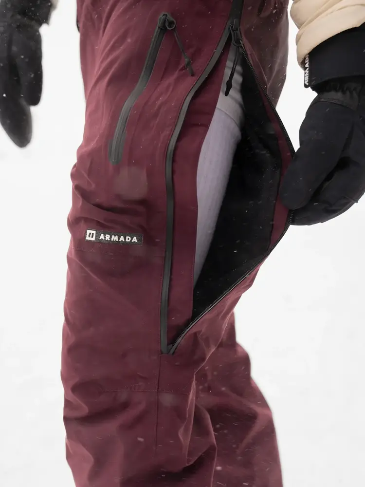 ARMADA WOMEN'S PASCORE 2L BIB | SASSAFRAS/BLACK