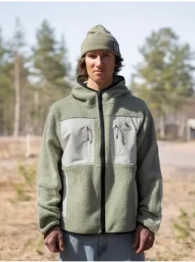 ARMADA FURTHERANCE FLEECE JACKET | MACHA/CREAM