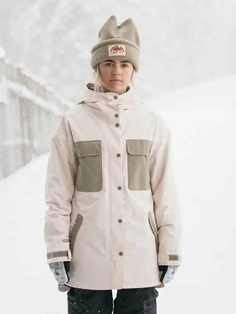 ARMADA WOMEN'S RHYE 2L INSULATED JACKET | NATURAL