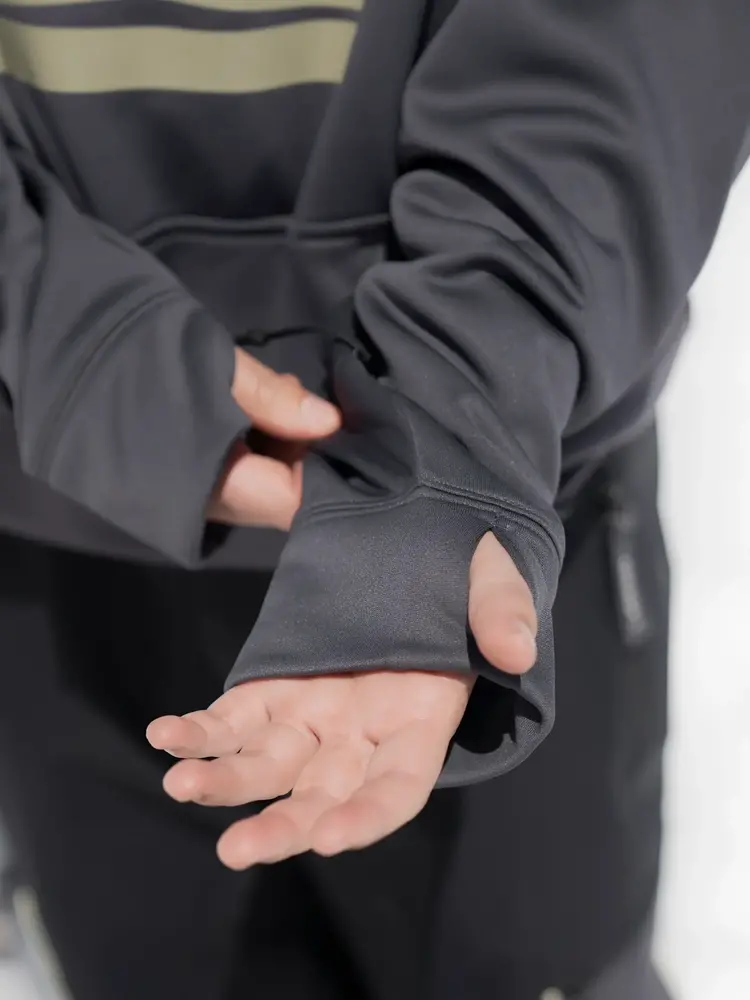 ARMADA ROLLIN RIDEABLE HOODIE | ANTHRACITE