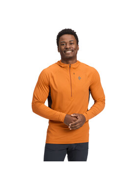 BLACK DIAMOND MEN'S ALPENGLOW PRO HOODY | SAFFRON