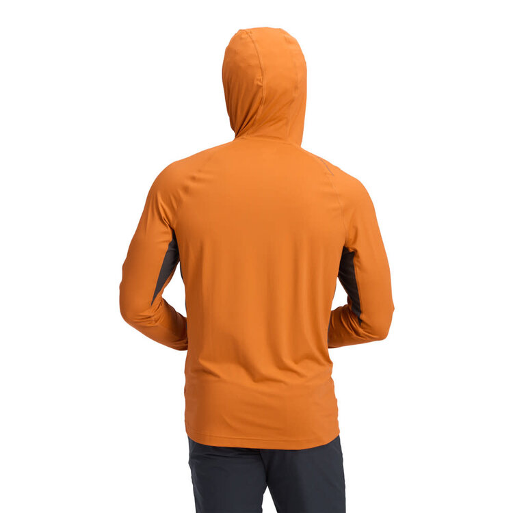 BLACK DIAMOND MEN'S ALPENGLOW PRO HOODY | SAFFRON