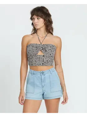 VOLCOM WOMEN'S STONE KRAFT SHORTS | BLUE DRIFT