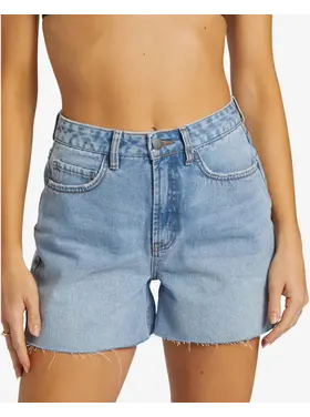 BILLABONG WOMEN'S RILEY CUT-OFF SHORTS | FADED INDIGO