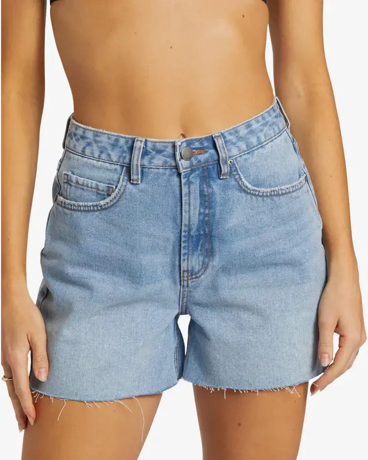 BILLABONG WOMEN'S RILEY CUT-OFF SHORTS | FADED INDIGO