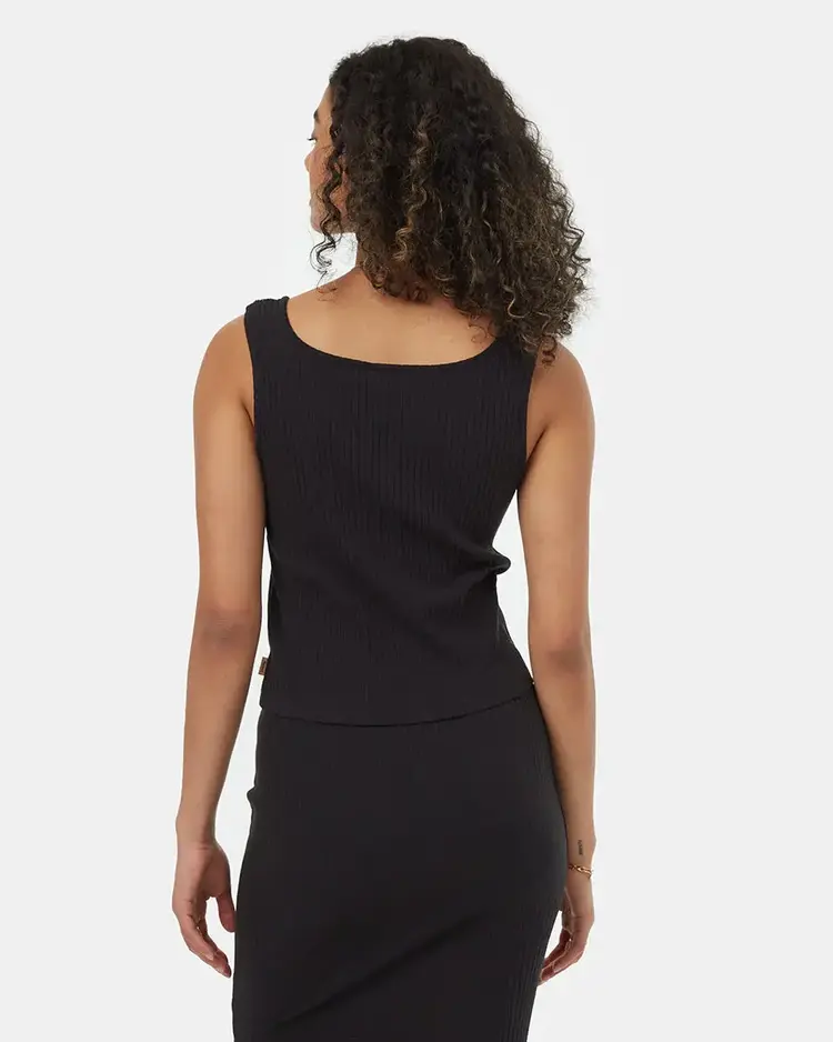 TENTREE WOMEN'S MORAINE TANK | BLACK