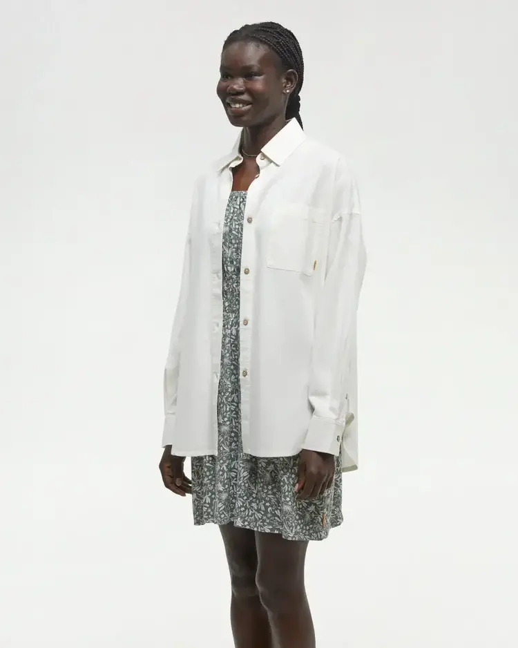 TENTREE WOMEN'S WEST END SHIRT | UNDYED