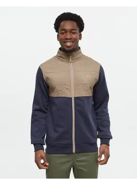 TENTREE MEN'S WESTMOUNT FULL ZIP | MIDNIGHT BLUE FOSSIL