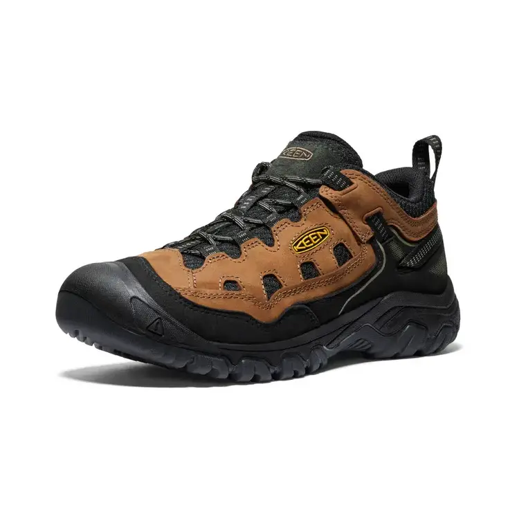 KEEN MEN'S TARGHEE IV VENTED HIKING SHOE | BISON/GOLDEN