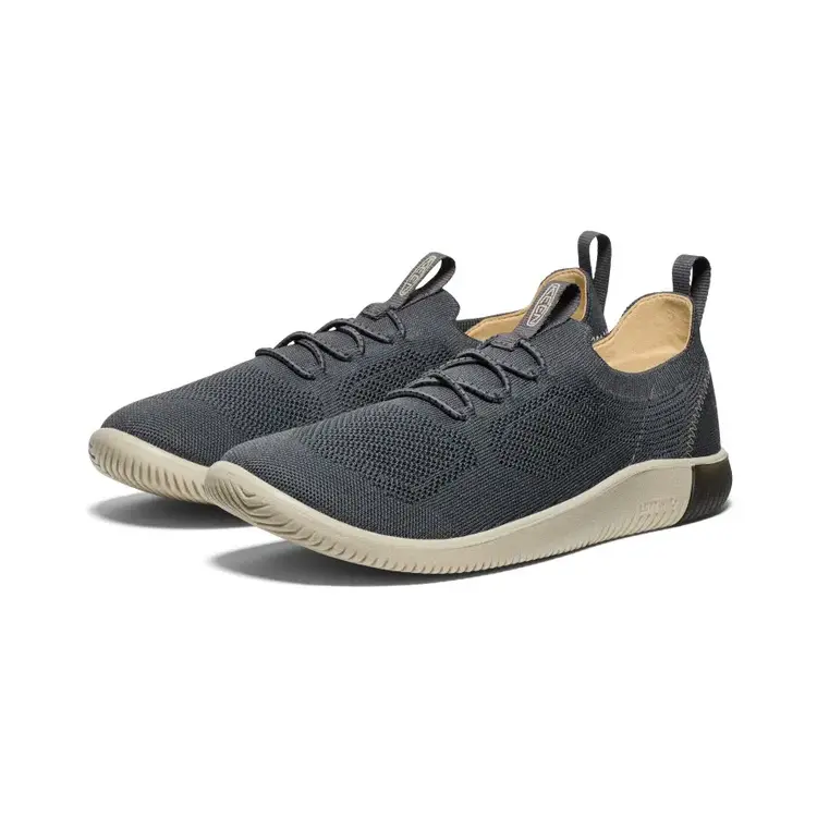 KEEN MEN'S KNX KNIT SNEAKER | BLACK/MAGNET
